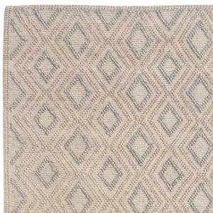 HomeRoots 5' Handmade Natural Geometric Area Rug - Contemporary Style for Living Rooms, Bedrooms & Dining Areas 8' X 11' 475228