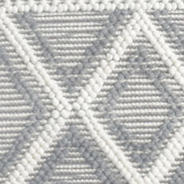 HomeRoots 5' Handmade Gray and Ivory Geometric Area Rug - Modern, Durable, and Stylish for Any Room 6' X 9' 475239