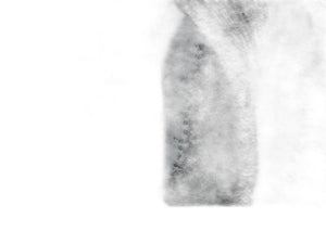 Homeroots 10' X 13' Gray Blue Abstract Waves Modern Area Rug  Polypropylene 475276