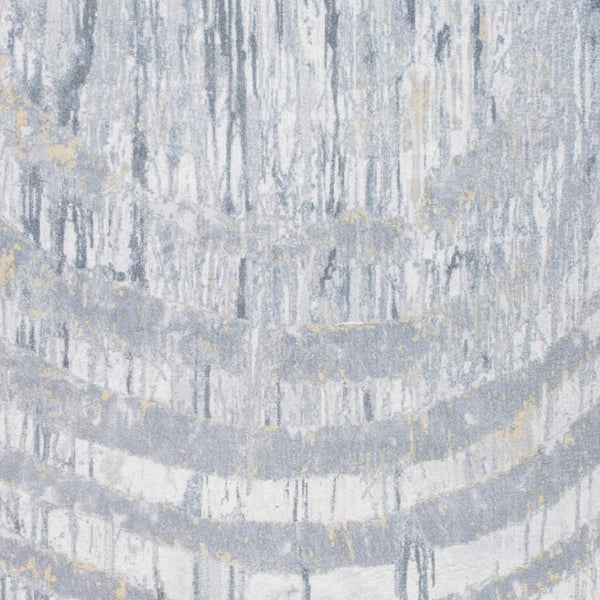 HomeRoots 8' Gray and Ivory Abstract Area Rug - Modern Artistry for High-Traffic Areas, Durable & Stylish Design 8' X 10' 475341