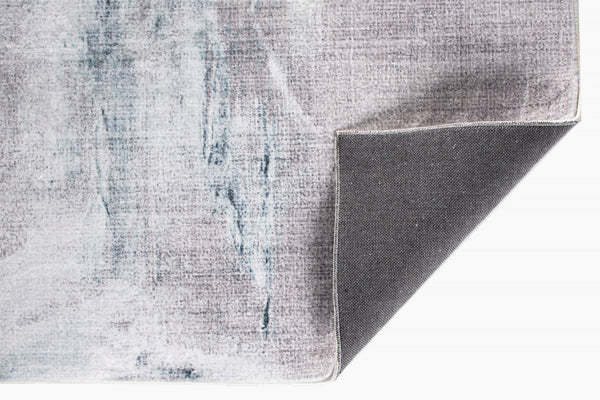 Homeroots 6' X 9' Sand Abstract Area Rug  Polyester 475344