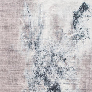 HomeRoots 8' Contemporary Sand and Black Abstract Area Rug - Durable, Stylish Design for Modern Spaces 8' X 10' 475345