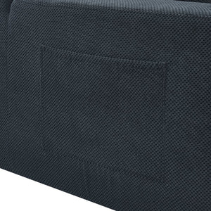 English Elm Cloud Sectional Sofa High Density Foam Deep Seat Modern Living Room Couch W5568S00002