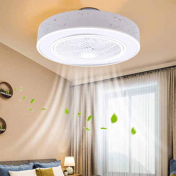 Homeroots Contemporary Ceiling Ceiling Fan And Light  Metal 475568