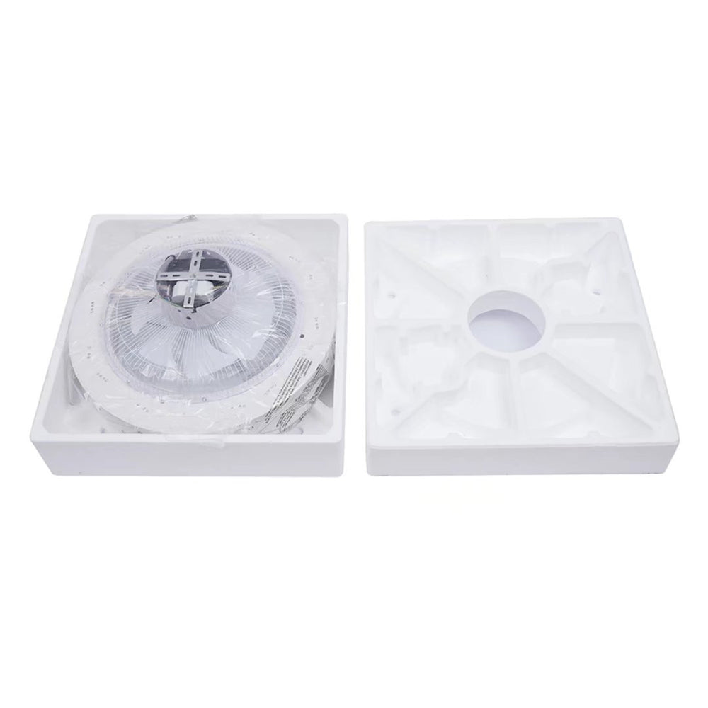 Homeroots Contemporary Ceiling Ceiling Fan And Light  Metal 475568