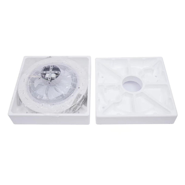 Homeroots Contemporary Ceiling Ceiling Fan And Light  Metal 475568