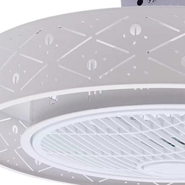 Homeroots Contemporary Ceiling Ceiling Fan And Light  Metal 475568