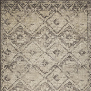 HomeRoots 5' Gray and Brown Abstract Area Rug – Modern Design, Durable, Stain-Resistant, Perfect for High-Traffic Areas 5' X 8' 475581