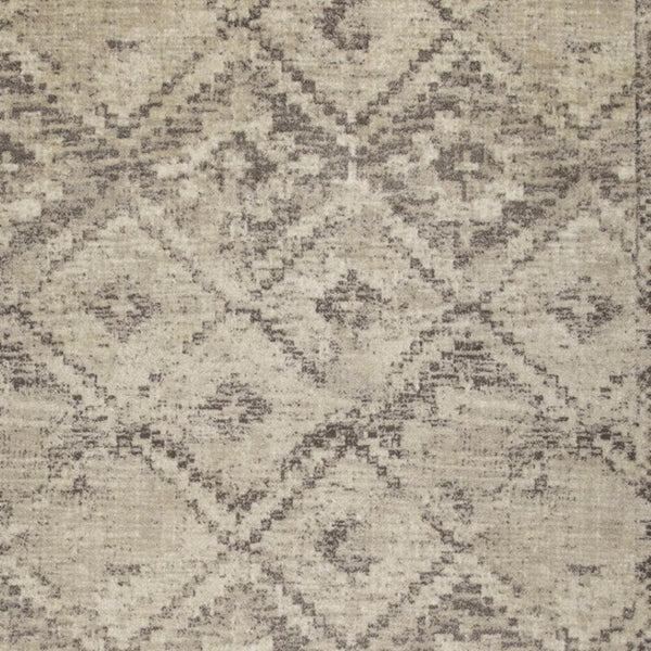 HomeRoots 5' Gray and Brown Abstract Area Rug – Modern Design, Durable, Stain-Resistant, Perfect for High-Traffic Areas 8' X 11' 475582