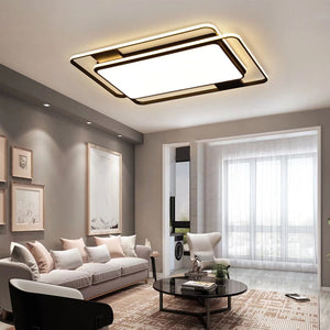 Homeroots Modern Three Dimensional Led Ceiling Light   475687