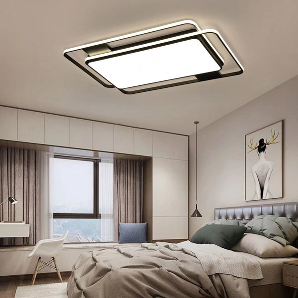 Homeroots Modern Three Dimensional Led Ceiling Light   475687
