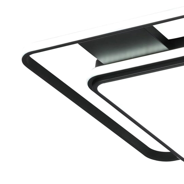 Homeroots Modern Three Dimensional Led Ceiling Light   475687