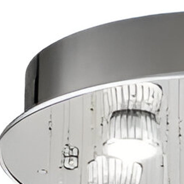 Homeroots Stylish Spiral Faux Crystal Chandelier Light   475689