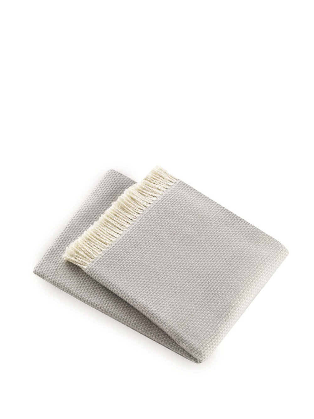HomeRoots Soft Light Gray Links Pattern Throw Blanket - Cozy, Stylish & Versatile for Home Decor & Gifting! 475697