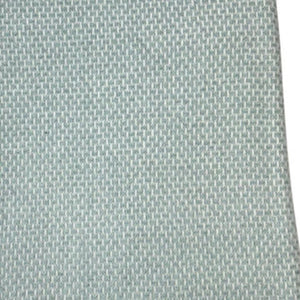 HomeRoots Soft Sky Blue Plush Throw Blanket with Rice-Grain Links Design – Cozy, Lightweight & Stylish Home Decor 475701
