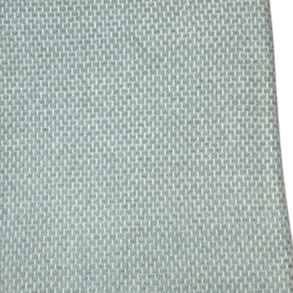 HomeRoots Soft Sky Blue Plush Throw Blanket with Rice-Grain Links Design – Cozy, Lightweight & Stylish Home Decor 475701
