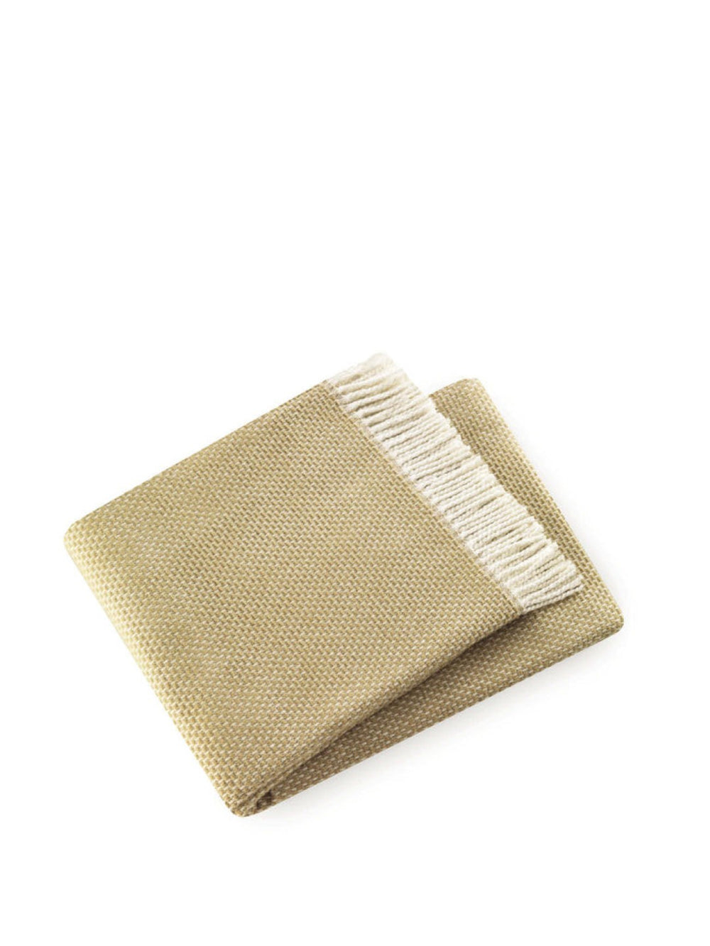 HomeRoots Soft Yellow Stone Links Pattern Throw Blanket - Cozy, Durable, and Stylish Accent for Any Space 475703