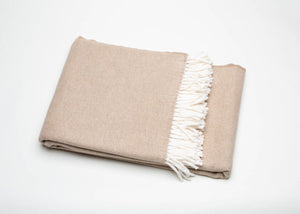 HomeRoots Stone Mini Dot Fringed Throw Blanket - Cozy Cotton-Acrylic Blend for Chic Home Décor & Gifts 475714