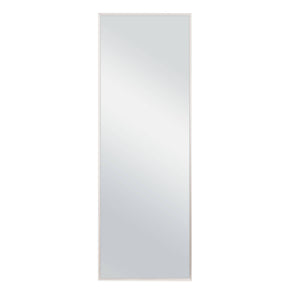 Homeroots 59" Silver Metal Framed Standing Mirror  Glass 475740