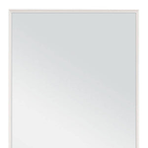 Homeroots 59" Silver Metal Framed Standing Mirror  Glass 475740