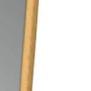 Homeroots 71" Gold Metal Framed Standing Mirror  Glass 475744