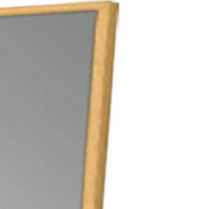 Homeroots 71" Gold Metal Framed Standing Mirror  Glass 475744