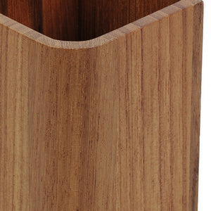 Homeroots Designer Genuine Teak Tumbler   475851