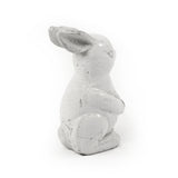 Distressed White Rabbit Small (4759S) Zentique