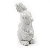 Distressed White Rabbit Small (4759S) Zentique
