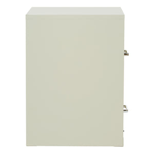 OSP Home Furnishings Metal File Cabinet Tan