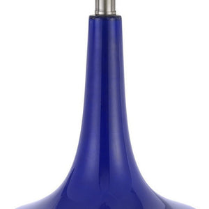 Homeroots Set Of Two 26" Silver Metal Two Light Bedside Table Lamps With White Globe Shade  Metal 476135