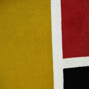 Homeroots 20" Mustard Yellow And Black Cotton Throw Pillow - Soft, Durable Accent For Home Decor And Style   476177