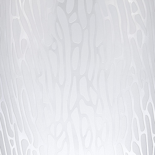 Homeroots 12" Clear And Frosted Abstract Oval Crystal Table Vase  Crystal Glass 476254