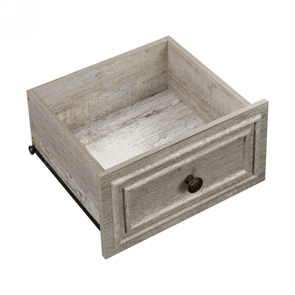 English Elm Farmhouse Rustic 5-Drawer Dresser with Stable Engineered Wood Build, Smooth Metal Slides, 36" Length W1785P238910