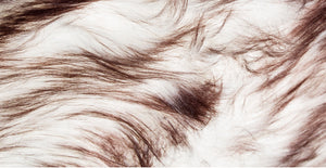 Homeroots 6' X 6' Ombre Chocolate Faux Fur Washable Non Skid Area Rug  Acrylic 476656