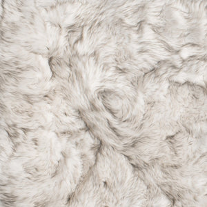 HomeRoots 3' X 5' Ombre Faux Fur Area Rug – Luxurious, Washable, Non-Skid Design for Cozy Modern Spaces Chocolate 476669