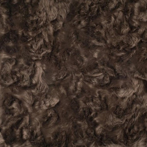 HomeRoots 5' X 8' Ombre Faux Fur Area Rug - Plush, Washable, Non-Skid Design for Ultimate Comfort & Style Chocolate 476675