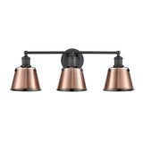 Holgate 24'' Wide 3-Light Vanity Light - Matte Black 47692/3 Elk Lighting