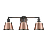 Holgate 24'' Wide 3-Light Vanity Light - Matte Black 47692/3 Elk Lighting