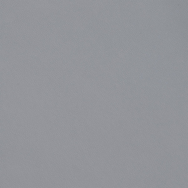 Homeroots Gray And Black Faux Leather And Metal Backless Adjustable Height Swivel Bar Chair   477125