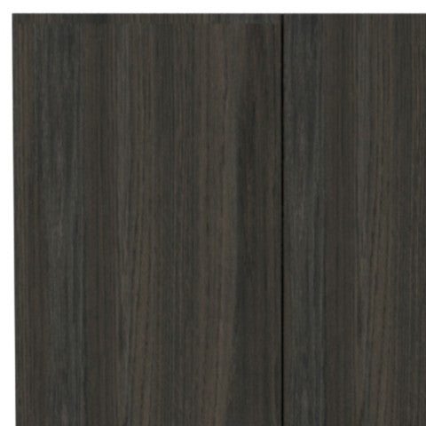 Homeroots 71" Dark Brown Wood Pantry Cabinet – Elegant Storage For Kitchen Essentials & Wine Collection  Particle Board 477592