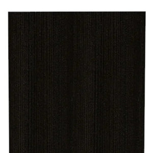 Homeroots 47" Sleek Black Wood Pantry Cabinet – Stylish Storage Solution For Kitchen Organization & Decor  Particle Board 477654