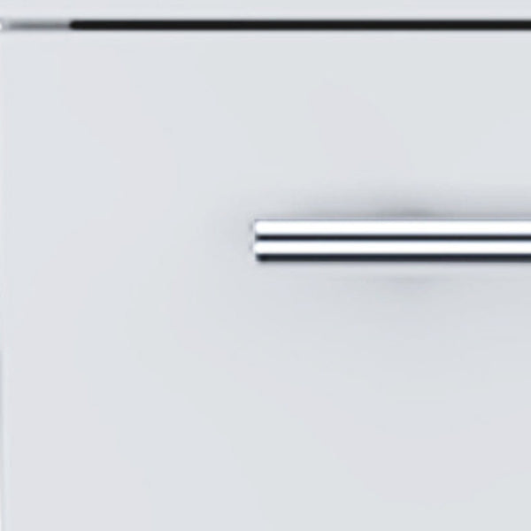 Homeroots White Rolling Bar Cart With Wine Storage  Particle Board 477702