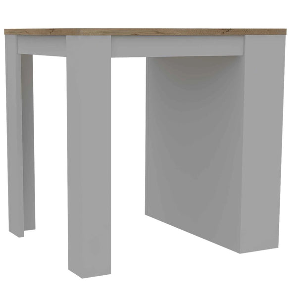 HomeRoots White 36" Kitchen Island with Storage - Versatile Farmhouse Charm, Durable Construction & Style 477891