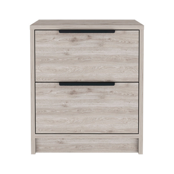 Homeroots 16" Rectangular One Drawer Two Doors With Manufactured Wood Top   477915