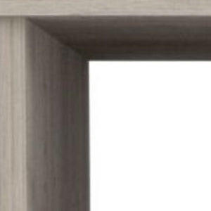 HomeRoots 20" Light Gray Wood Nightstand with Two Drawers - Modern Bedside Storage for Any Room Décor 477927