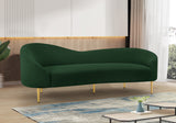 Ritz Green Boucle Fabric Sofa 477Green-S Meridian Furniture