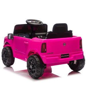 English Elm Licensed Dodge Ram 3500 12v Kids Ride on Truck with Parental Remote and Rear Suspension W1578P346251