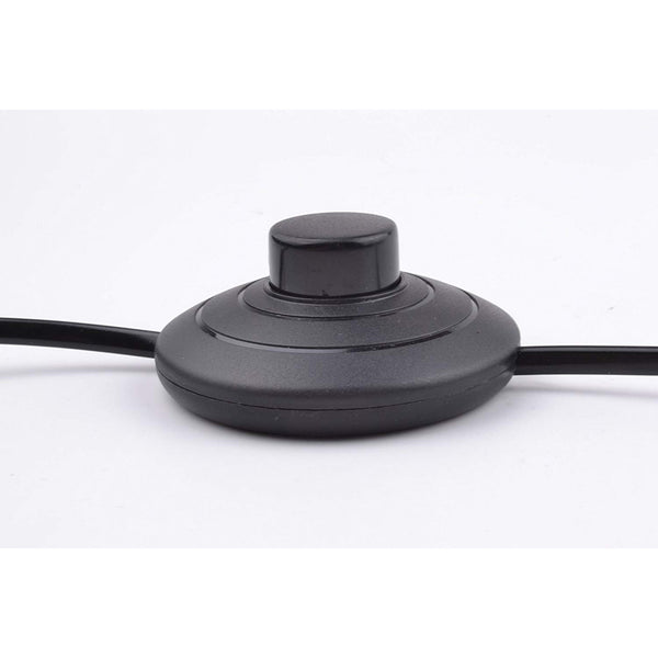 Homeroots 72" Brown Traditional Shaped Floor Lamp With White Peacock Feather Stained Glass Dome Shade  Metal 478092