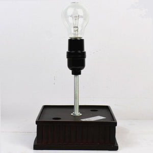 HomeRoots 18" Tiffany-Style Table Lamp with Floral Shade and Elegant Dark Brown Base for Ambient Lighting 478108